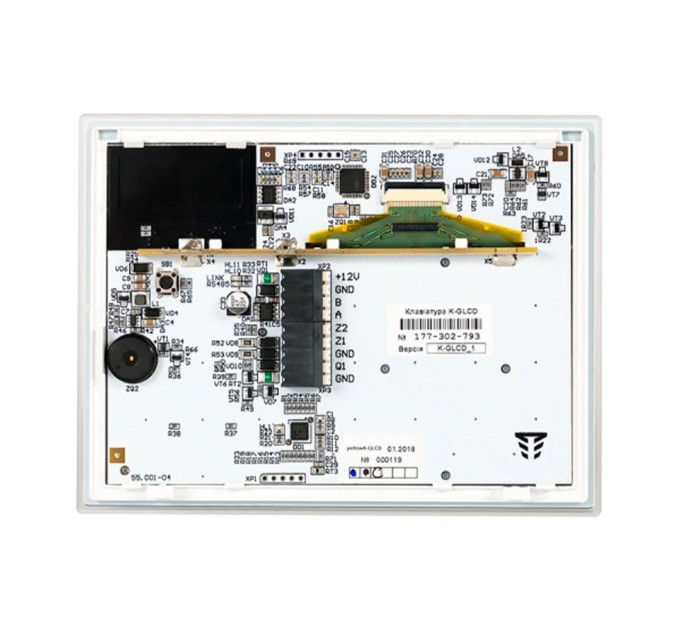 Клавиатура Tiras K-GLCD White с OLED-дисплеем