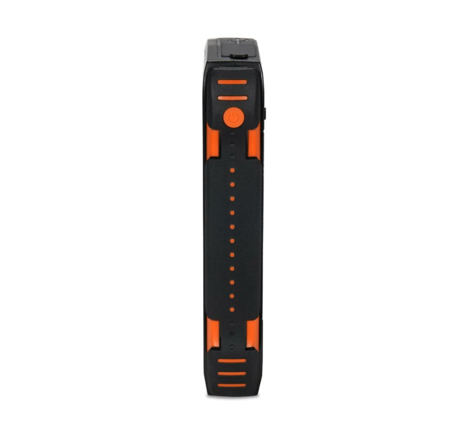 Повербанк с солнечной панелью 30000mAh Power Bank Kraft TPB-1830SLP Orange 18W QC2.0 LED-фонарь