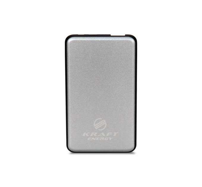 Повербанк 6000mAh Power Bank Kraft TPB-3006 Gray 22.5W QC3.0 Повербанк 6000mAh Power Bank Kraft TPB-3006 Gray 22.5W QC3.0