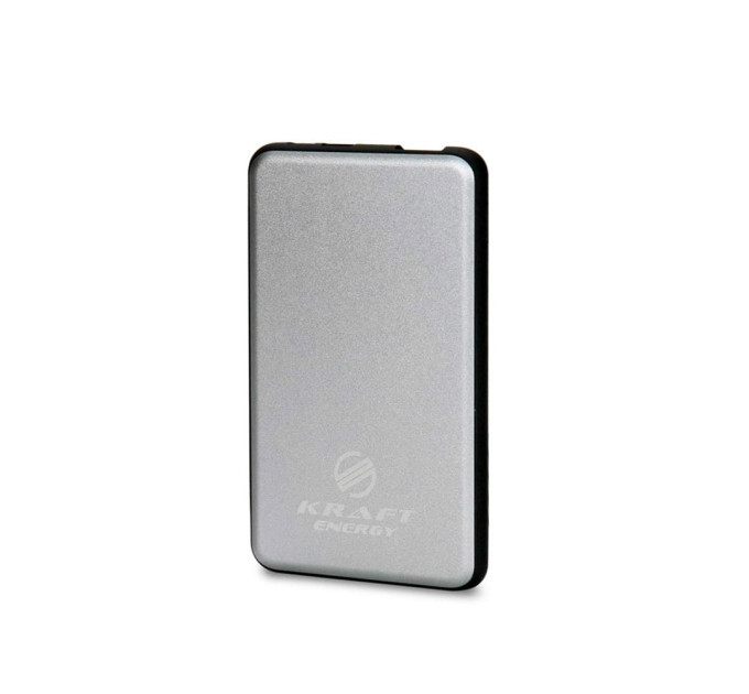 Повербанк 6000mAh Power Bank Kraft TPB-3006 Gray 22.5W QC3.0