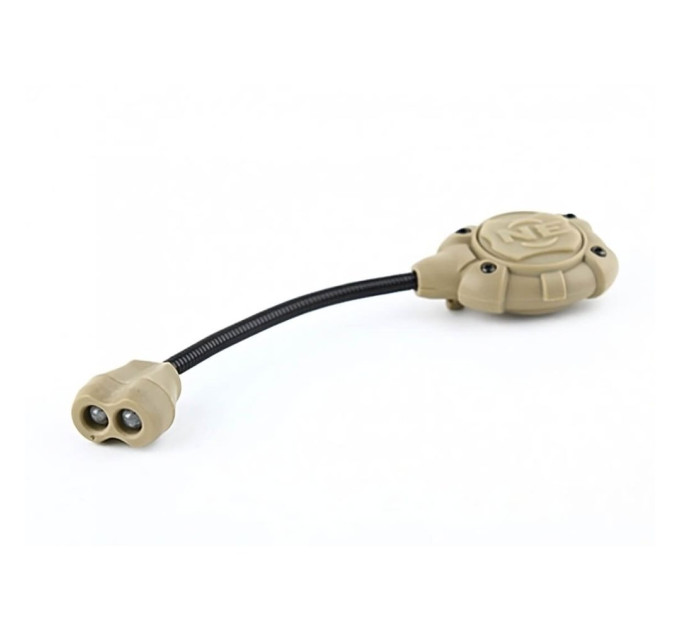 Тактичний ліхтар на шолом Night Evolution MPLS2 Tan (Red/White)