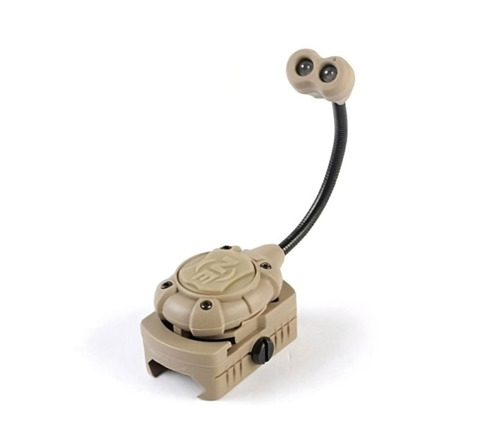 Тактичний ліхтар на шолом Night Evolution MPLS2 Tan (Red/White)