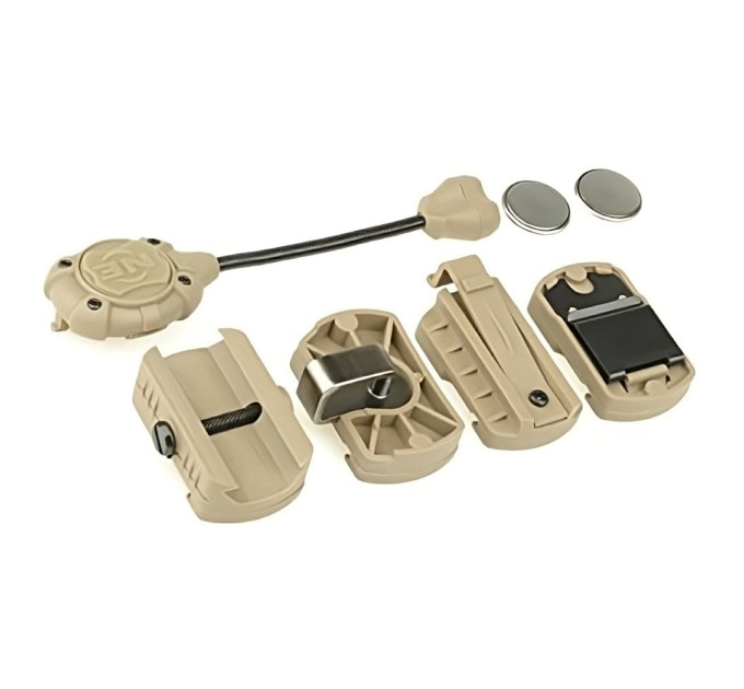 Тактичний ліхтар на шолом Night Evolution MPLS2 Tan (Red/White)