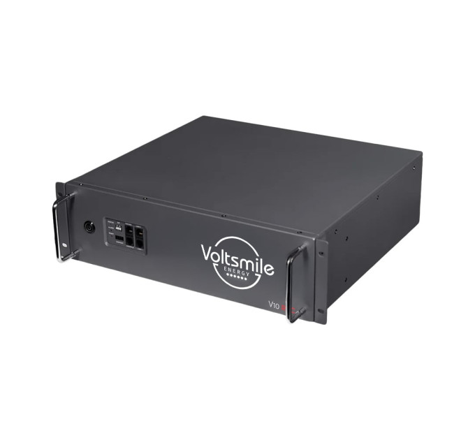 Акумуляторна батарея літій-залізо-фосфатна LiFePO4 51.2В 5120Втг Voltsmile RPC-V10 монтаж в стійку 19"