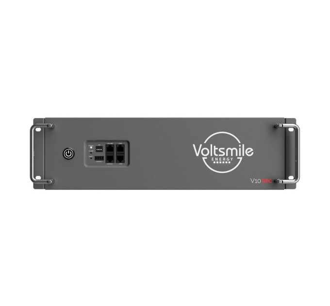 Акумуляторна батарея літій-залізо-фосфатна LiFePO4 51.2В 5120Втг Voltsmile RPC-V10 монтаж в стійку 19"
