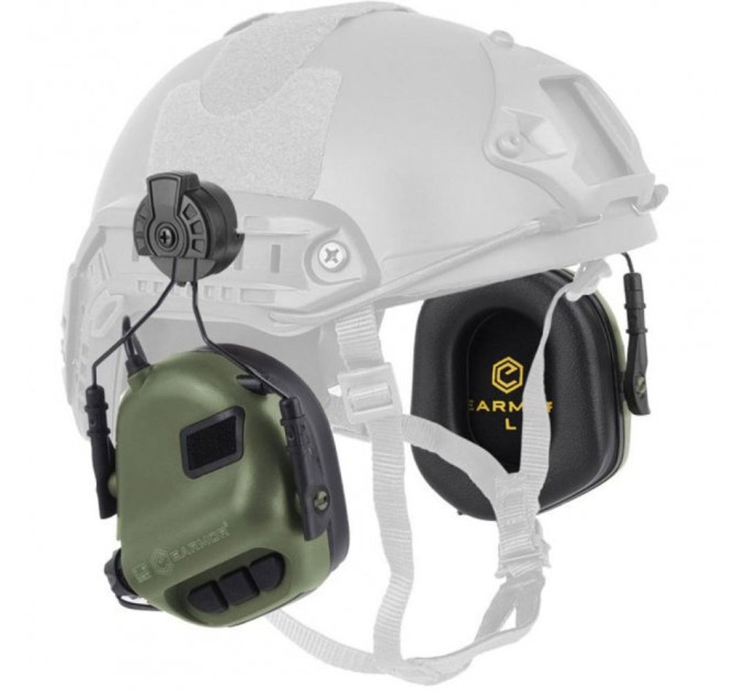 Активные защитные наушники Earmor M31H (FG) Olive