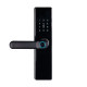 Замок биометрический автономный Trinix TRL-5402BTF Black с Bluetooth, считывателем отпечатков пальцев и карт Mifare