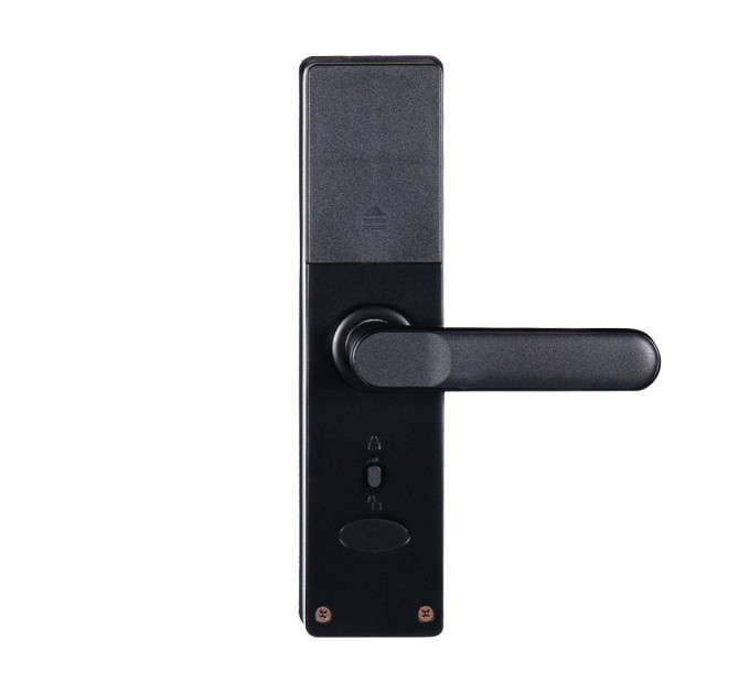 Замок биометрический автономный Trinix TRL-5402BTF Black с Bluetooth, считывателем отпечатков пальцев и карт Mifare