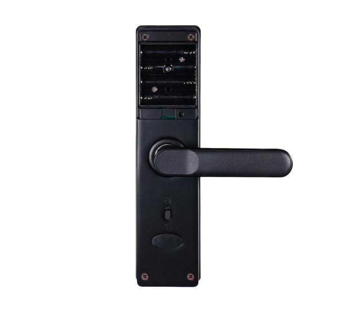 Замок биометрический автономный Trinix TRL-5402BTF Black с Bluetooth, считывателем отпечатков пальцев и карт Mifare