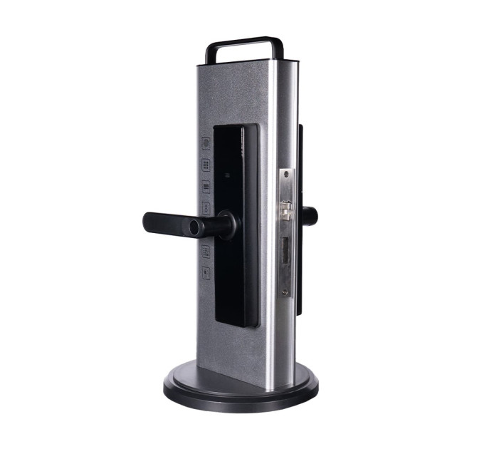 Замок биометрический автономный Trinix TRL-5402BTF Black с Bluetooth, считывателем отпечатков пальцев и карт Mifare