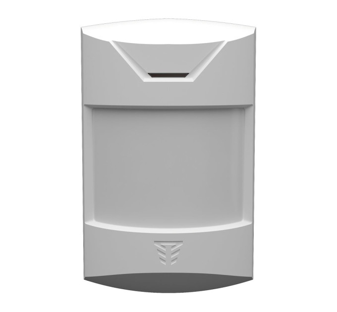 Бездротовий датчик руху з вбудованою сиреною Tiras X-Motion Alarm White