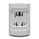 Бездротовий датчик руху з вбудованою сиреною Tiras X-Motion Alarm White