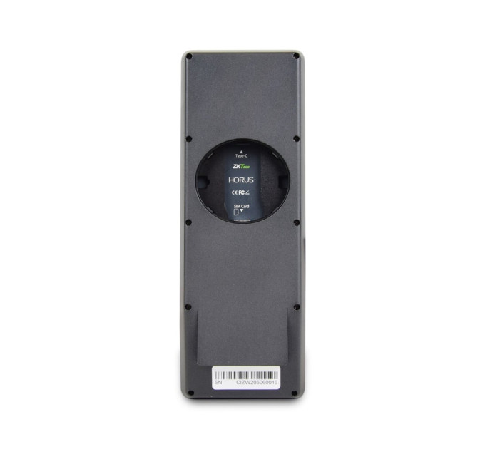 Біометричний термінал контролю доступу з WiFi ZKTeco Horus E1-FP [ID] ADMS з розпізнаванням облич, відбитків пальців і зчитувачем Mifare