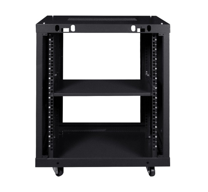 Коммутационный шкаф NVC-12U/600x450x640 Black