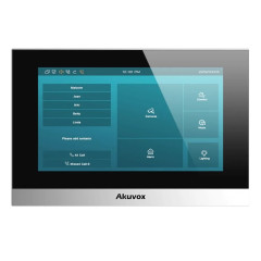 Відеодомофон 7” Akuvox C313N Silver SIP Linux