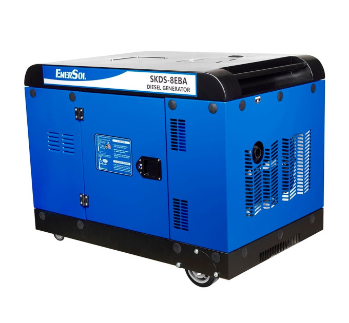 Генератор дизельний 7.5 кВт EnerSol SKD-8EBA