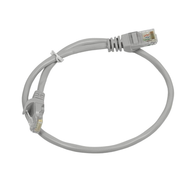 Патч-корд мережевий Trinix UTP, RJ-45, CAT.5 1.5m Gray