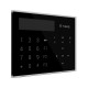 Клавиатура Tiras K-GLCD+ Black с OLED-дисплеем и считывателем NFC/Mifare