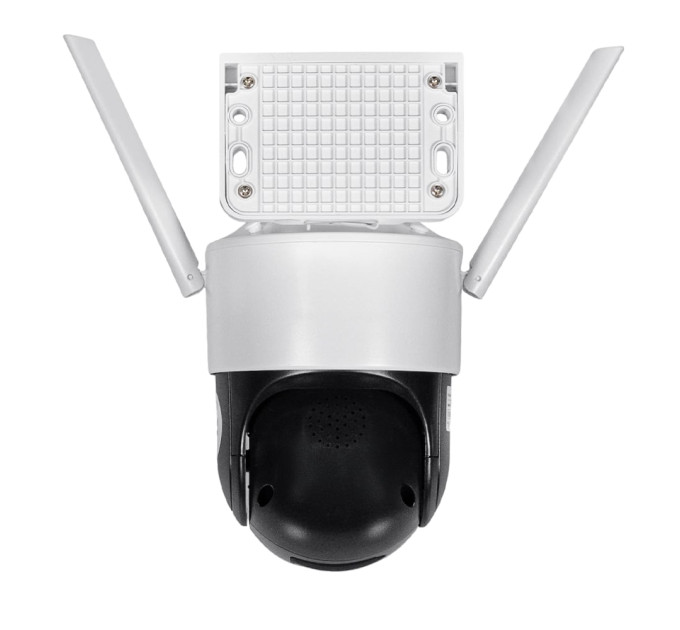 IP PTZ-відеокамера автономна з 4G та сонячною панеллю 2Mp+2Mp Light Vision VLC-9192IG/2C (Solar) White f=4mm, на акумуляторних батареях