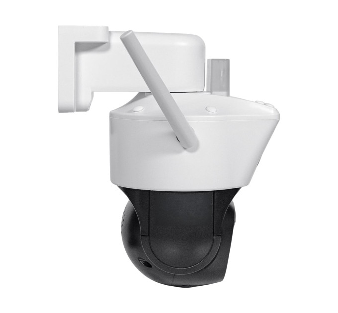 IP PTZ-відеокамера автономна з 4G та сонячною панеллю 2Mp+2Mp Light Vision VLC-9192IG/2C (Solar) White f=4mm, на акумуляторних батареях