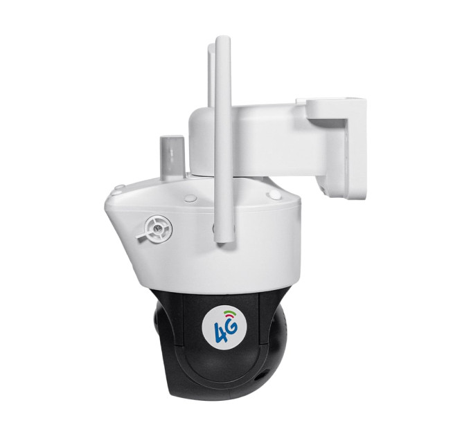 IP PTZ-відеокамера автономна з 4G та сонячною панеллю 2Mp+2Mp Light Vision VLC-9192IG/2C (Solar) White f=4mm, на акумуляторних батареях