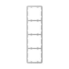 Рамка Ajax Frame (4 seats) vertical для розумного вертикального комбінованого вимикача світла LightSwitch Рамка Ajax Frame (4 seats) vertical для розумного вертикального комбінованого вимикача світла LightSwitch