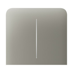 Кнопка Ajax SideButton (2-gang) vertical olive/оливкова для Ajax LightSwitch vertical