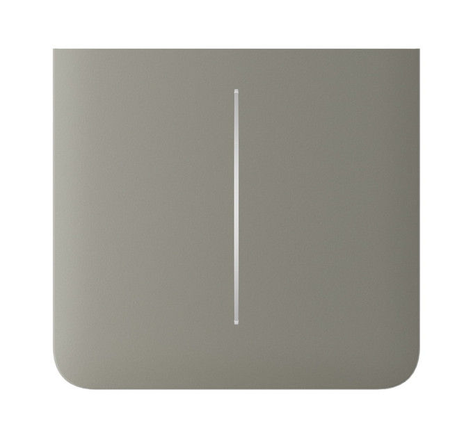 Кнопка Ajax SideButton (2-gang) vertical olive/оливкова для Ajax LightSwitch vertical