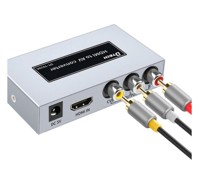 Конвертер відеосигналу HDMI-AV Dtech DT-7019A