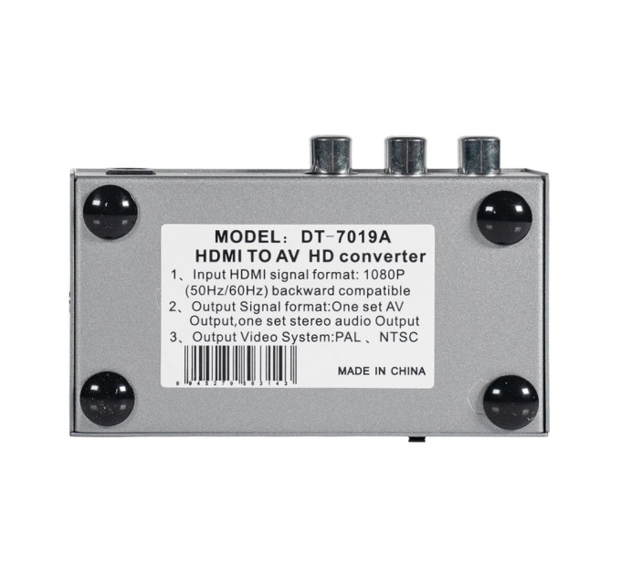 Конвертер відеосигналу HDMI-AV Dtech DT-7019A