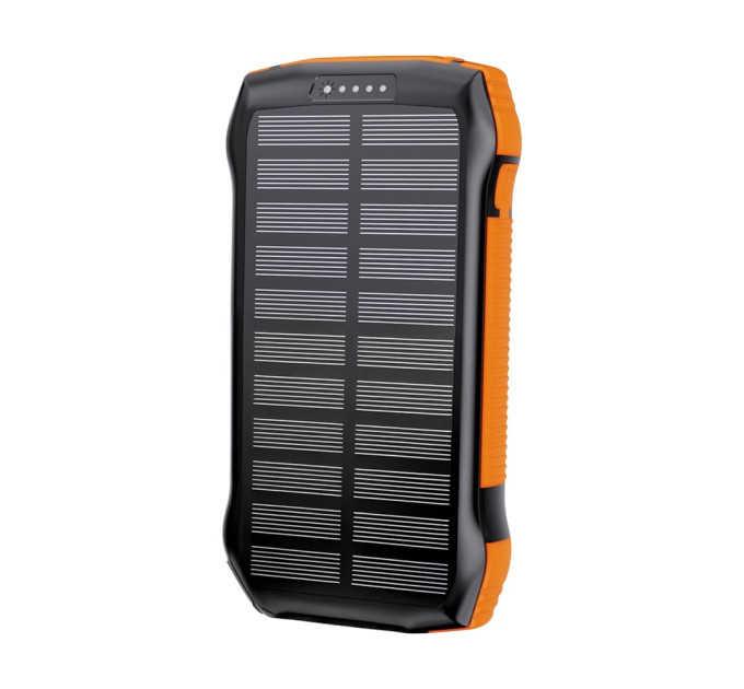 Повербанк з сонячною панеллю 20000mAh Choetech B657 Black PD20W+QC QC3.0 PD3.0 бездротова зарядка
