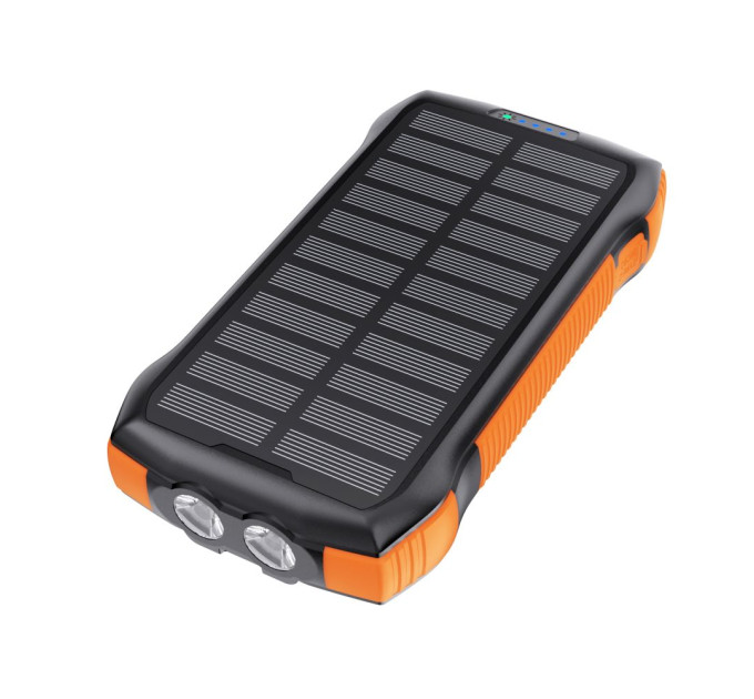 Повербанк з сонячною панеллю 20000mAh Choetech B657 Black PD20W+QC QC3.0 PD3.0 бездротова зарядка