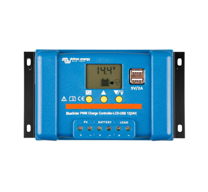 PWM-контроллер заряда солнечных панелей Victron Energy BlueSolar PWM-LCD&USB 12/24V-30A PWM-контроллер заряда солнечных панелей Victron Energy BlueSolar PWM-LCD&USB 12/24V-30A