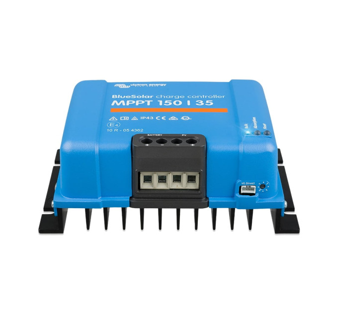 MPPT-контролер заряду сонячних панелей Victron Energy BlueSolar MPPT 150/35 (12/24/48-35A)