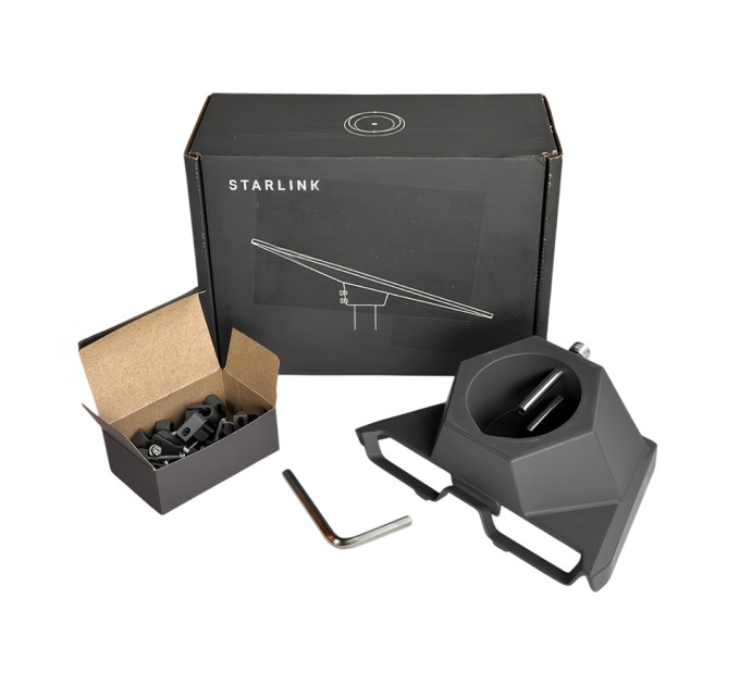 Кріплення перехідника для труб Starlink Standard Pipe Adapter до Starlink Gen3 REV4