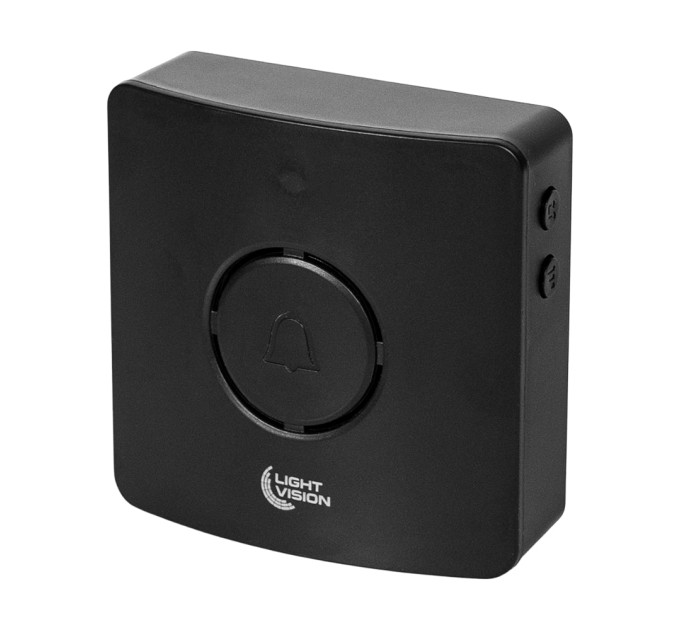 Дверний WiFi дзвінок Light Vision VLC-DR10T(Tuya) Black з ІЧ-датчиком руху