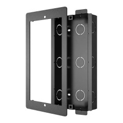 Монтажный комплект для врезного монтажа панелей вызова серий R20K и R20B Akuvox Black