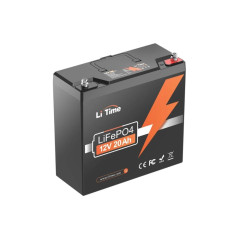 Аккумуляторная батарея литий-железо-фосфатная 12.8В 20А*ч LiFePO4 LiTime L12V20-20-BASIC-4-A20 Аккумуляторная батарея литий-железо-фосфатная 12.8В 20А*ч LiFePO4 LiTime L12V20-20-BASIC-4-A20