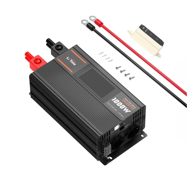 Автономний однофазний інвертор 1kW/12V LiTime L12V1KW-EN-D