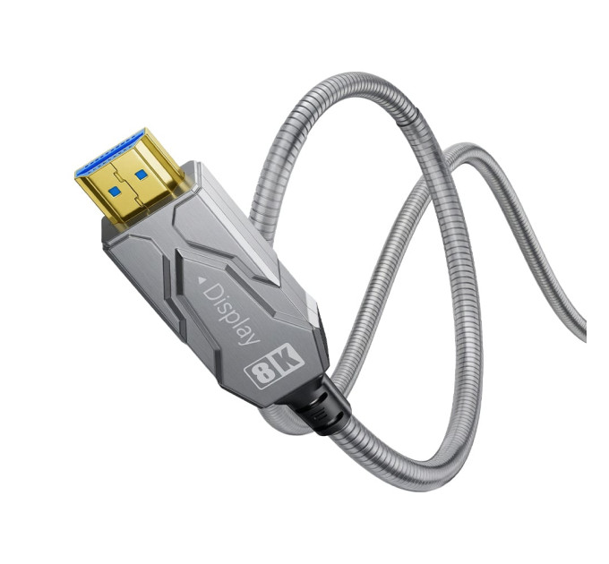 Кабель оптический армированный HDMI 2.1 80m Dtech DT-HF8080K