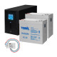 Комплект резервного питания: Kraft PSW1500VA/1200W(LCD)24V UPS + гелевая батарея 1143 Вт*ч