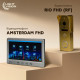 Комплект видеодомофона Light Vision: домофон 7" AMSTERDAM FHD Grey и видеопанель RIO FHD Gold