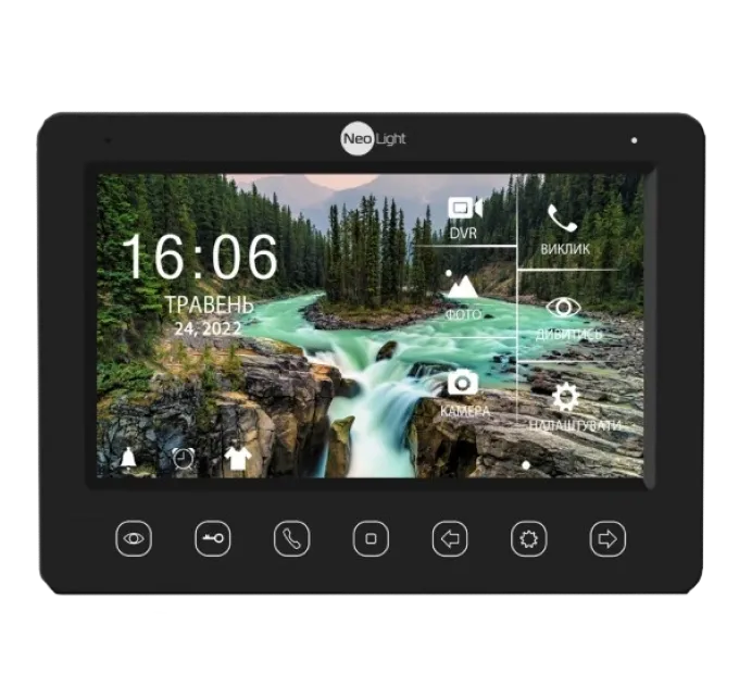 NeoLight KAPPA+ HD WF Black Видеодомофон