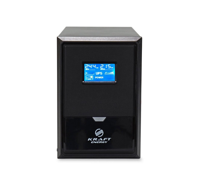 Источник бесперебойного питания Kraft KRF-B2000VA/1200W(LCD)24V UPS под внешний аккумулятор Источник бесперебойного питания Kraft KRF-B2000VA/1200W(LCD)24V UPS под внешний аккумулятор