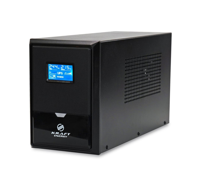 Источник бесперебойного питания Kraft KRF-B2000VA/1200W(LCD)24V UPS под внешний аккумулятор