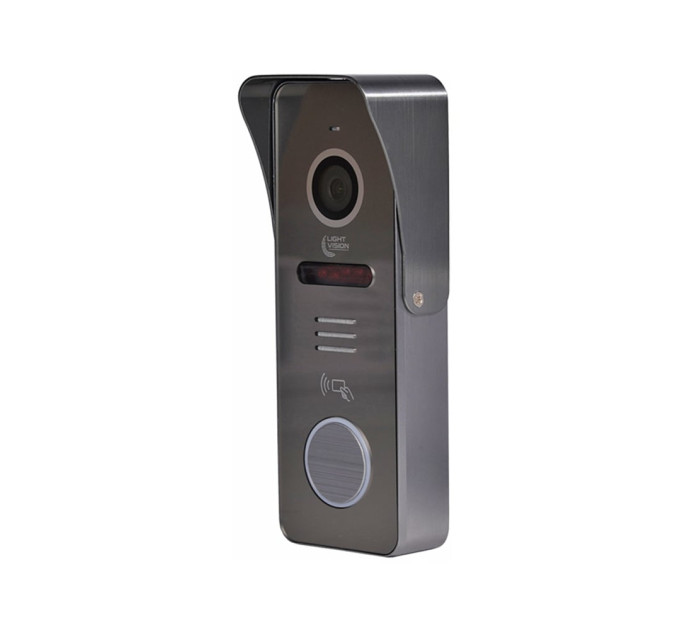 Відеопанель Light Vision RIO FHD(RF) Grey зі зчитувачем Mifare