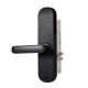 Замок биометрический автономный Trinix TRL-5103BTF Black Left с Bluetooth, считывателем отпечатков пальцев и карт Mifare