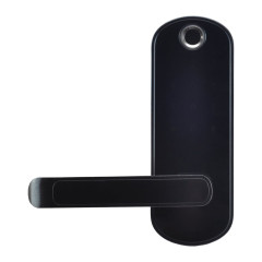 Замок биометрический автономный Trinix TRL-5107BTF Black Left с Bluetooth, считывателем отпечатков пальцев и карт Mifare Замок биометрический автономный Trinix TRL-5107BTF Black Left с Bluetooth, считывателем отпечатков пальцев и карт Mifare