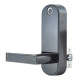 Замок биометрический автономный Trinix TRL-5107BTF Black Left с Bluetooth, считывателем отпечатков пальцев и карт Mifare