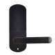 Замок биометрический автономный Trinix TRL-5107BTF Black Left с Bluetooth, считывателем отпечатков пальцев и карт Mifare